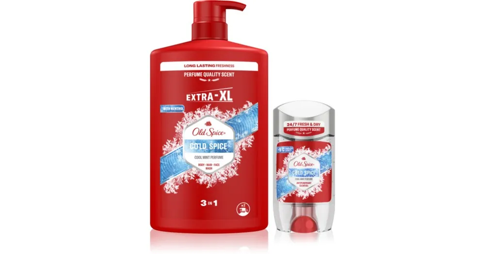 Old SpiceCold Spice szett testre uraknak Ne maradj le