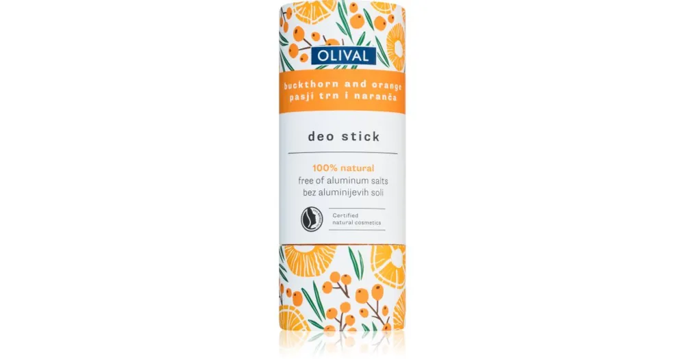 Expressz szállítás OlivalNatural Buckthorn and Orange alumínium sótól mentes dezodor