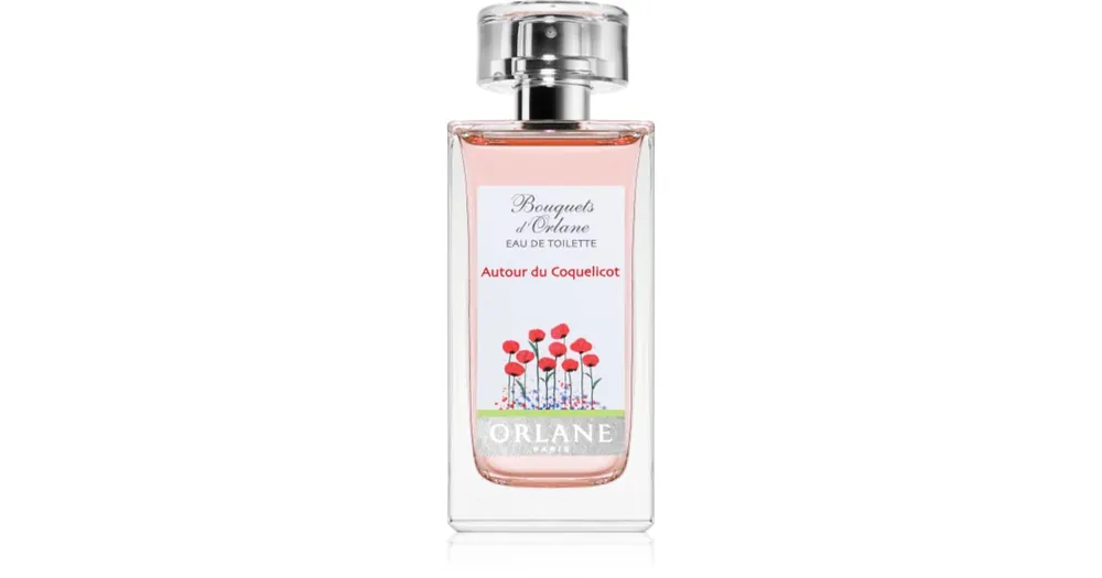 Biztonságos fizetés OrlaneBouquets d’Orlane Autour du Coquelicot Eau de Toilette hölgyeknek