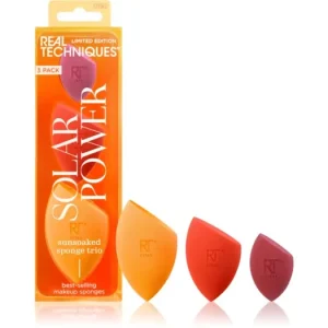 Real TechniquesSolar Power Sponge Trio applikátor szett Olcsó