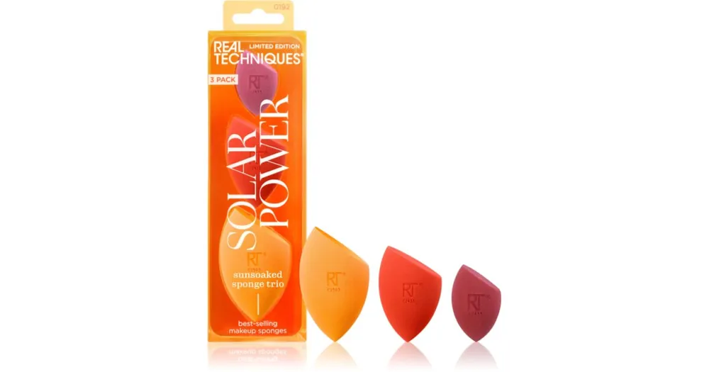 Real TechniquesSolar Power Sponge Trio applikátor szett Olcsó