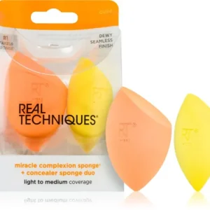 Real TechniquesSponge+ Miracle Complexion & Concealer sminkszivacs 2 db Gyors kiszállítás