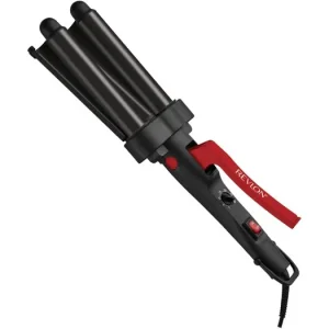 Végkiárusítás Revlon BeautyWave Master Jumbo tripla hajsütővas