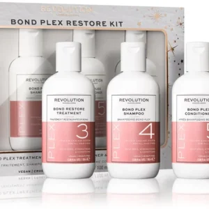 Gyors szállítás Revolution HaircarePlex Bond Restore Kit szett száraz és sérült hajra