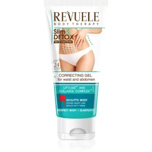 RevueleSlim & Detox With Caffeine feszesítő gél hasra és csípőre Azonnali szállítás