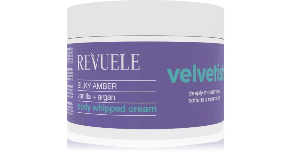 Azonnal elérhető RevueleVelvetish Silky Amber Body Whipped Cream hidratáló testkrém