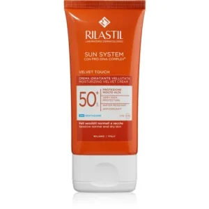 Végkiárusítás RilastilSun System Velvet Touch hidratáló védőkrém SPF 50+