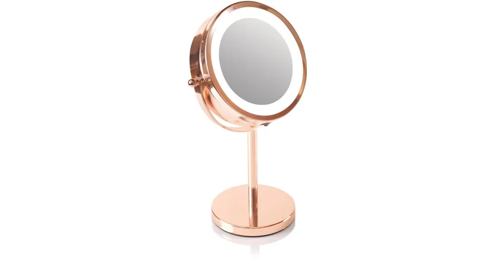 RIORose gold mirror kozmetikai tükör beépített LED világítással Újdonság