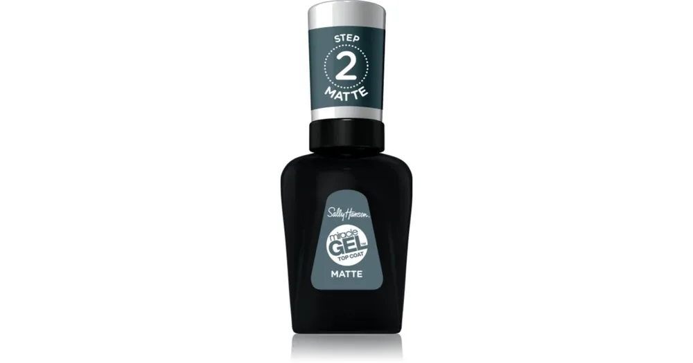 Azonnali szállítás Sally HansenMiracle Gel™ fedő gél lakk matt hatású