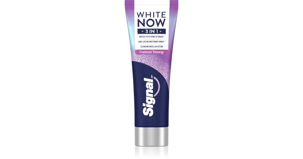Gyors szállítás SignalWhite Now 3-in-1 Forever Young fogkrém