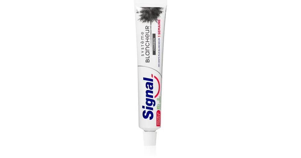 Azonnali szállítás SignalWhite System Charcoal fogkrém