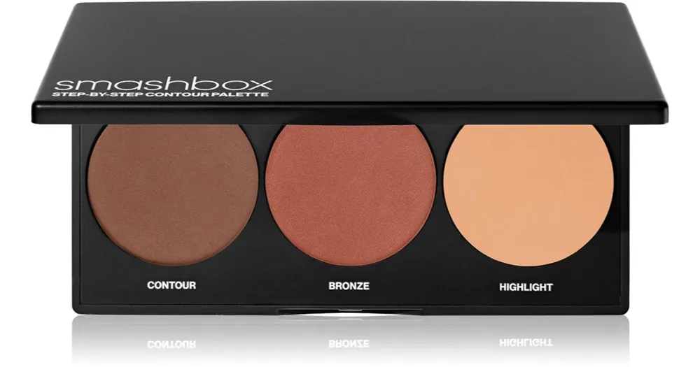 Ne maradj le SmashboxStep-By-Step Contour Palette Púderes highlight és kontúr paletta