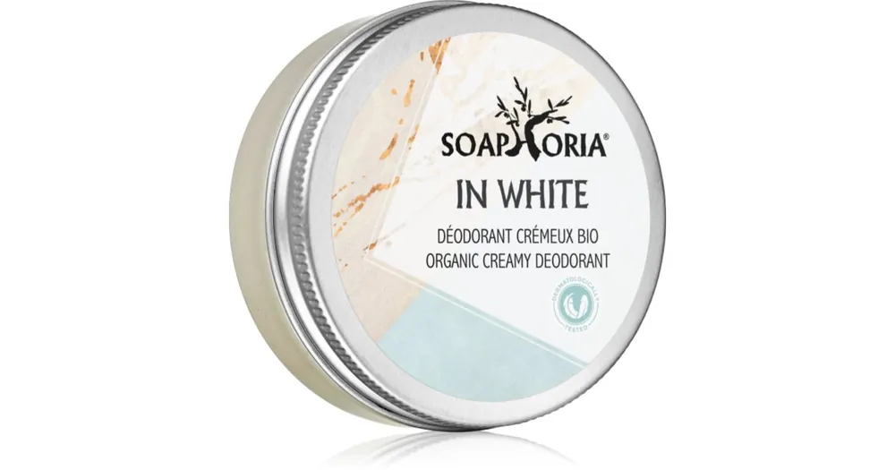 SoaphoriaIn White Organic Creamy Deodorant organikus krém dezodor nőknek Legnépszerűbb