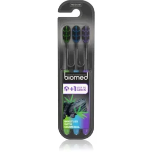 Kiárusítás BiomedBlack Charcoal fogkefék közepes
