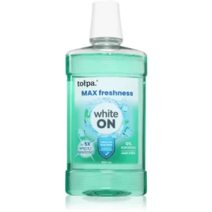 Árcsökkenés TołpaOn White MAX Freshness szájvíz
