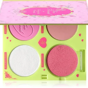 Too FacedHoliday Fairytale Crush Blush & Highlighter Set pirosító paletta élénkítővel Kiárusítás