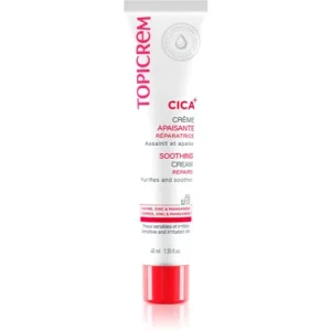Legkelendőbb TopicremCICA Soothing Cream intenzív megújító krém az irritált bőrre