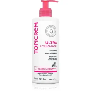 Kedvezményes ár TopicremUH BODY Ultra-Moisturizing Body Milk mélyhidratáló testápoló tej száraz és érzékeny bőrre