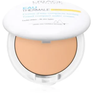 UriageEau Thermale Water Cream Tinted Compact SPF 30 selyempúder egységesíti a bőrszín tónusait Csak ma
