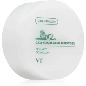 Ne maradj le VT CosmeticsCica No-Sebum Mild Powder mattító fixáló púder hidratáló hatással