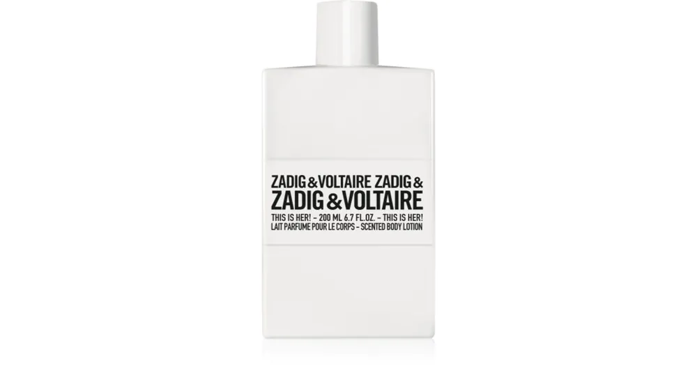 Olcsó ZADIG&VOLTAIRETHIS IS HER! testápoló tej hölgyeknek