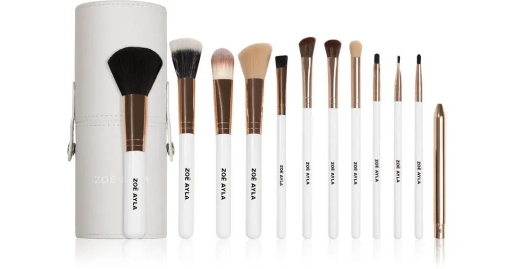 Zoë AylaMakeup Brush Set 12 Piece smink egyet szett Biztonságos vásárlás