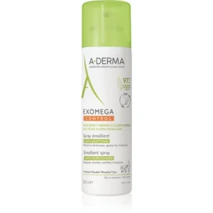 Végkiárusítás A-DermaExomega Control Emollient Spray hidratáló krém az érzékeny és atópiás bőr védelmének megerősítésére spray -ben