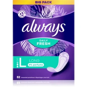 AlwaysDaily Fresh Long tisztasági betétek parfümmentes Újdonság
