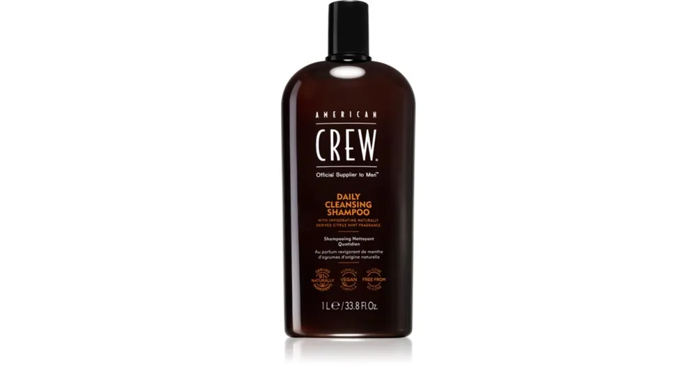 Ajánlat American CrewDaily Cleansing Shampoo tisztító sampon uraknak