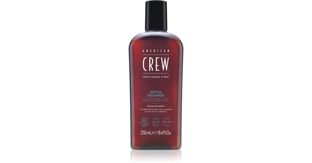 American CrewDetox Shampoo sampon hajra Gyors szállítás