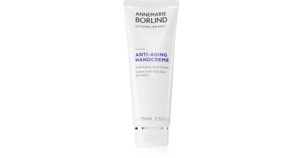 Azonnali szállítás ANNEMARIE BÖRLINDAnti-Aging Handcream hidratáló kézkrém a bőr öregedése ellen