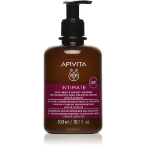 Alacsony ár ApivitaIntimate Lady Creamy Cleanser gyengéd gél az intim higiéniához mindennapi használatra