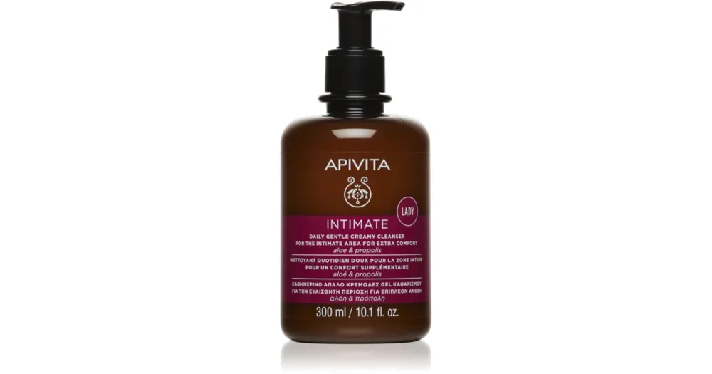 Alacsony ár ApivitaIntimate Lady Creamy Cleanser gyengéd gél az intim higiéniához mindennapi használatra