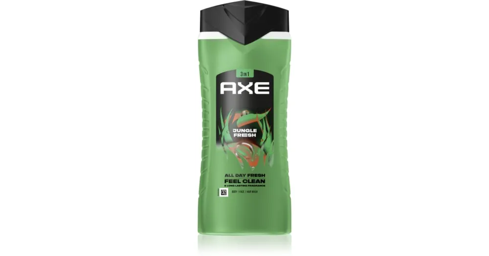 AxeJungle Fresh tusfürdő gél arcra, testre és hajra Bestseller