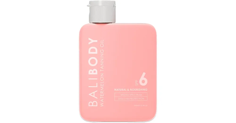 Bali BodyWatermelon Tanning Oil napolaj SPF 6 Exkluzív ajánlat