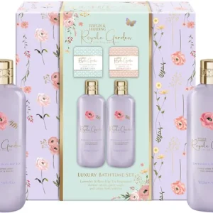 Baylis & HardingRoyale Garden Lavender & Rose Hip Tea ajándékszett fürdőbe Alacsony ár