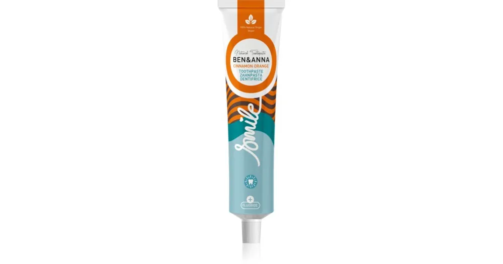 Bestseller BEN&ANNAToothpaste Cinnamon Orange természetes fogkrém
