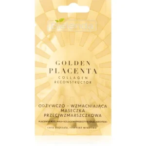 Népszerű BielendaGolden Placenta Collagen Reconstructor krémes maszk az öregedés ellen