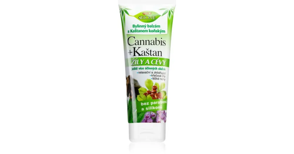Gyors kiszállítás Bione CosmeticsCannabis + Chestnut Gyógynövényes folyadék visszér kezelésére