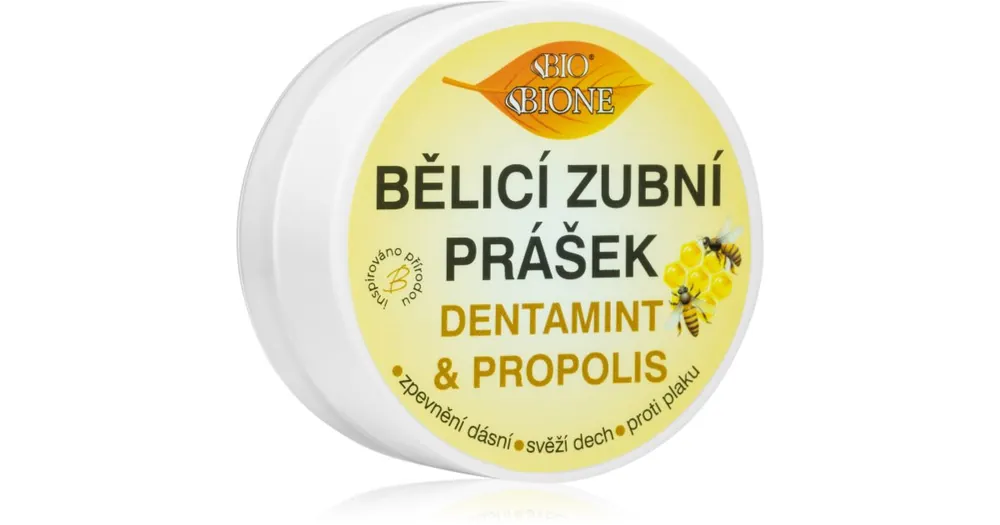 Akció Bione CosmeticsDentamint Propolis fogfehérítő púder