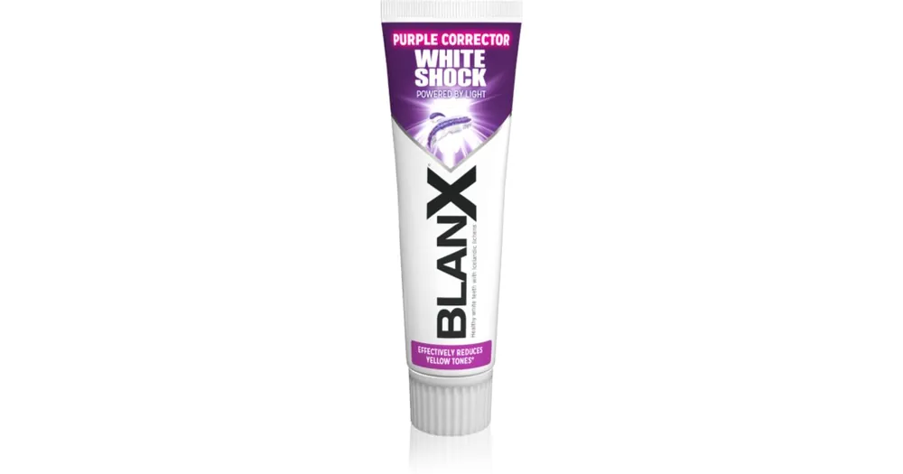 Outlet BlanXWhite Shock Purple fehérítő fogkrém lila pigmenttel