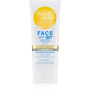 Korlátozott ajánlat Bondi SandsSPF 50+ Everyday Face Lotion védő tonizáló krém arcra matt hatásért