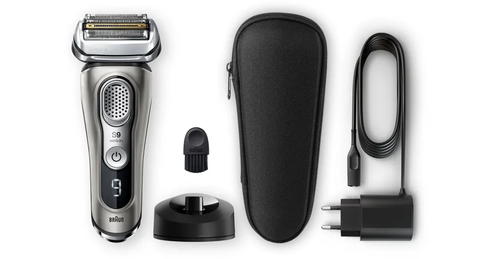 Kihagyhatatlan ajánlat BraunSeries 9 9325s Graphite with Charging Stand borotválkozó készülék