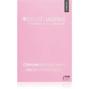BrushworksCharcoal Blotting Papers mattító kendő Prémium