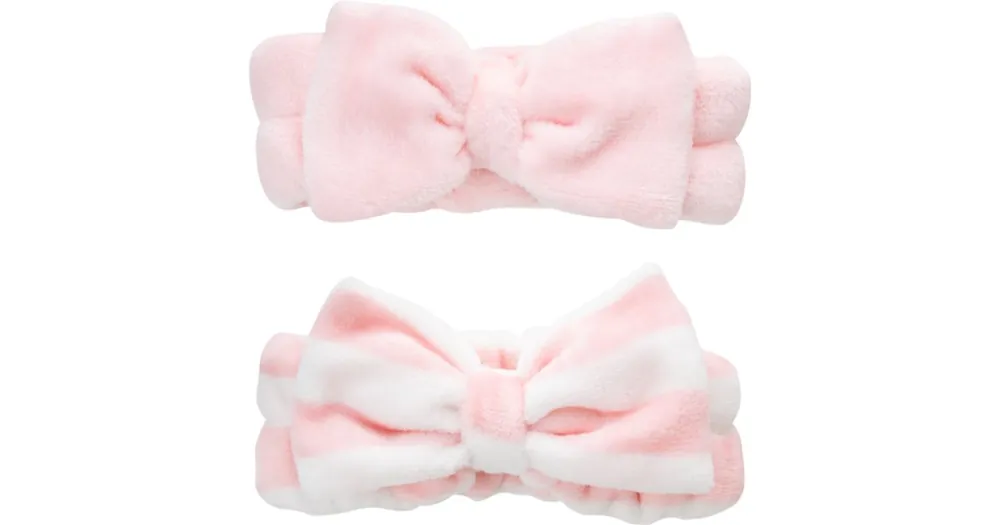 Gyors szállítás BrushworksMakeup Headbands kozmetikai fejpánt masnival