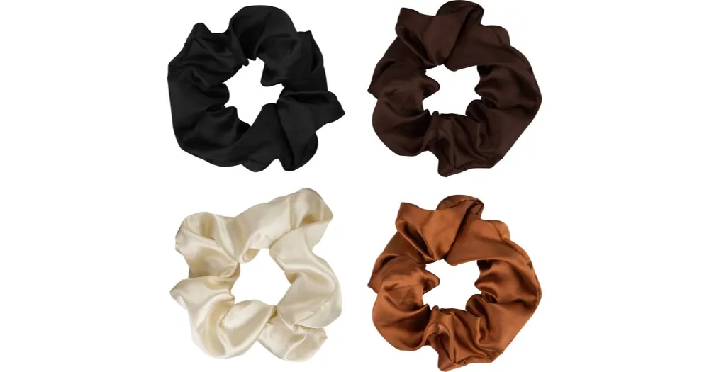 BrushworksSatin Scrunchies Natural hajgumik Biztonságos vásárlás