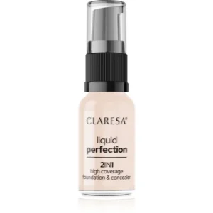 Ajánlat ClaresaLiquid Perfection 2in1 Magas fedésű alapozó