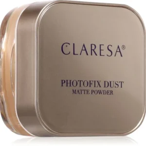 ClaresaPhotofix Dust Matte Powder mattító lágy púder a természetes fixálásért Expressz kézbesítés