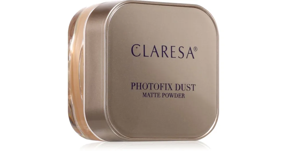 ClaresaPhotofix Dust Matte Powder mattító lágy púder a természetes fixálásért Expressz kézbesítés
