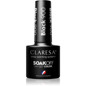 ClaresaSoakOff UV/LED Color Black géles körömlakk Olcsóbb